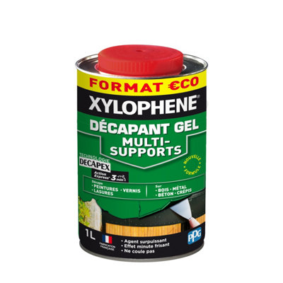 Décapant en gel bois métal béton crépis Xylophene 1 - vue 2