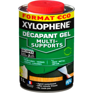 Décapant multi-supports pour peintures, vernis, crépis et lasures 1 L