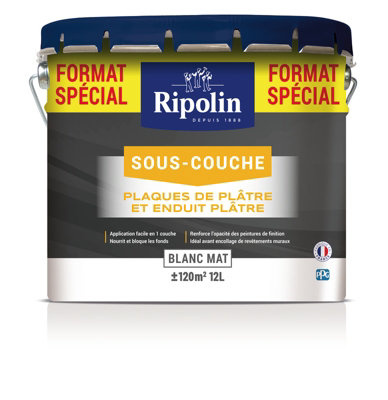 Sous Couche Plaque Et Enduit Plâtre 12 L