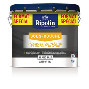 Sous couche plaque et enduit plâtre 12 L