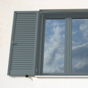 Peinture bois intérieur et extérieur satin 0,5 L  gris bleu