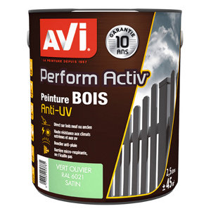Bois satin avi 2l5 vert olivier vert olivier 2,5 l