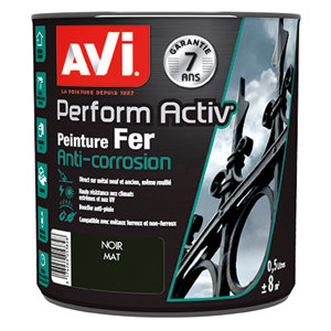 FER MAT AVI 0L5 NOIR Noir 0,5 L