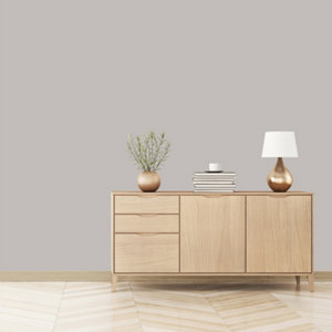 Peinture mur intérieur Satin 2,5 L Gris lumière