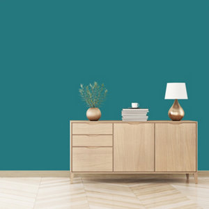 Peinture mur intérieur Satin 2,5 L Bleu pop