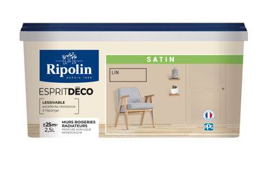 Peinture Mur Intérieur Satin 2,5 L Beige