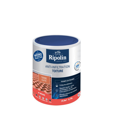 Revêtement anti infiltration toiture extérieur cuite Ripolin - vue 2