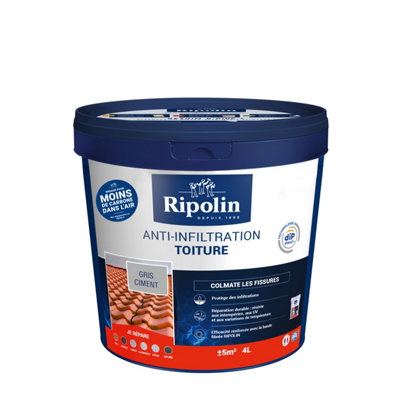 Anti infiltrations toiture ciment RIPOLIN 4 - vue 2
