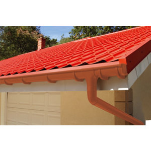 Bande d'étanchéité terre cuite 10 m x 10 cm