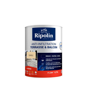 Anti-infiltration terrasse & balcon - Sable - 0,75L