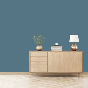 Peinture mur intérieur Mat 2,5 L Bleu madura