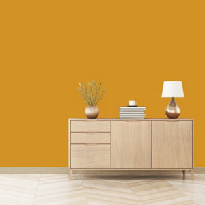 Peinture mur intérieur Mat 0,5 L Jaune ambre