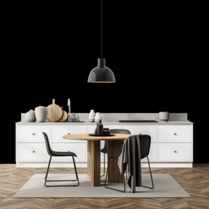 Peinture cuisine & bain Noir Satin 2 L