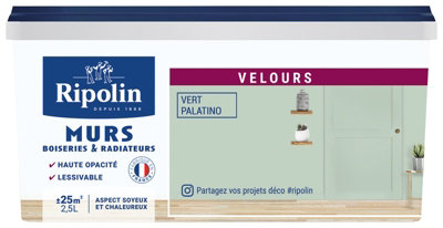 Peinture Intérieur Velours 2,5 L Vert Palatino