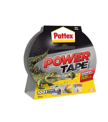 Ruban Adhésif Extra-fort "power Tape" Gris 50 Mm X 25 M