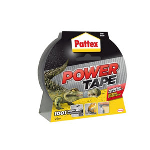Ruban adhésif extra-fort "Power Tape" gris 50 mm X 25 m