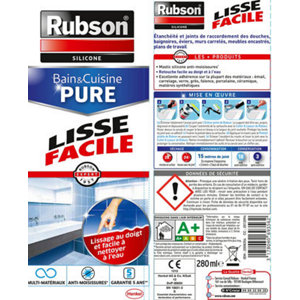 Silicone lissage facile - Blanc - 280 ml