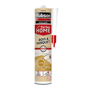 Joint de finition bois et parquet 280 ml chêne clair