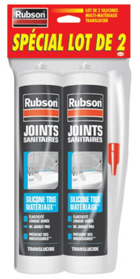 Mastic Rubson HD Email & Synthétique cartouche 280ml vendu par 2 - vue 1