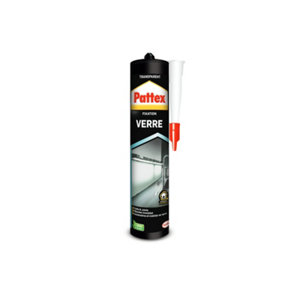 Mastic colle fixation verre - Cartouche 300 gr