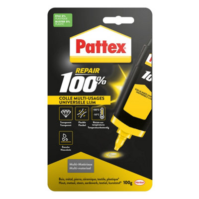 Colle Usages Repair 100% Pattex Le Tube De - vue 2