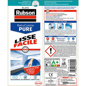 Joint silicone lissage facile avec pistolet - 200 ml