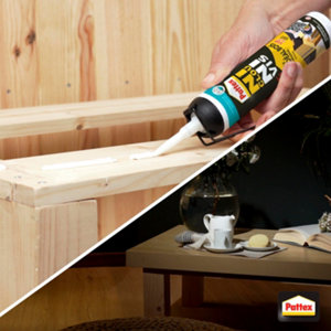 Colle blanche Ni Clou Ni Vis extra fort & rapide, cartouche prête à l'emploi 266 g