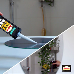 Lot de 2 colles tous matériaux "Ni Clou Ni Vis" - cartouche 450 g