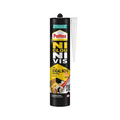 Colle de contact Ni Clous Ni Vis cartouche 380 g PATTEX 1952385 - vue 3