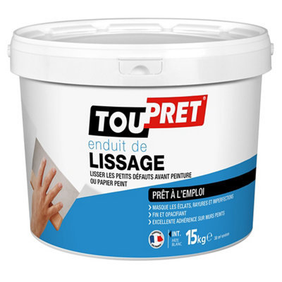 Enduit de lissage prêt à 'emploi Toupret 15kg - vue 2