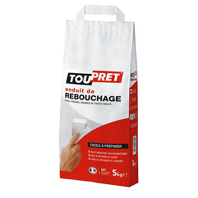 Enduit de rebouchage Toupret 5kg - vue 2