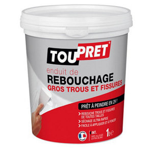Enduit de rebouchage 2 en 1 allégé - 1 kg