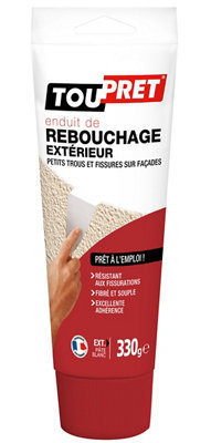 Enduit de rebouchage extérieur souple Toupret - vue 2