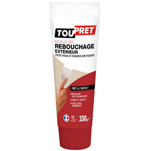 Enduit de rebouchage extérieur en pâte - Tube 330 g