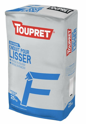 Enduit de finition pour lisser en Toupret 25 kg - vue 2