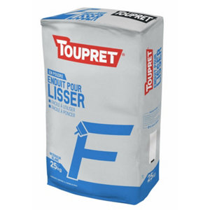 Enduit pour lisser en poudre blanc 25 kg