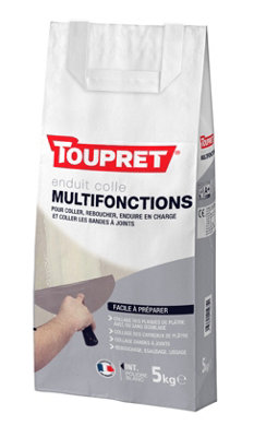 Enduit colle multifonctions en sac 5 Kg Toupret - vue 2