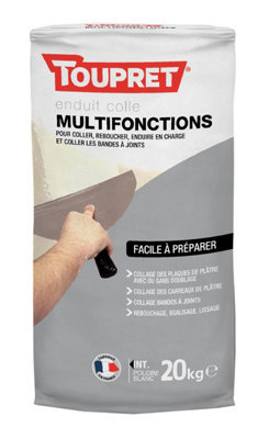 Enduit colle multifonctions Toutpret 20kg - vue 2