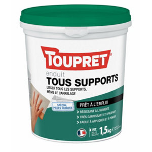 Enduit de lissage tous supports 1,5 kg