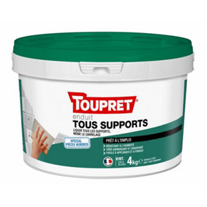 Enduit de lissage tous supports 4 kg