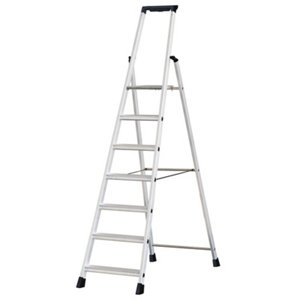 Escabeau professionnel 7 marches - charge maxi. 150 kg