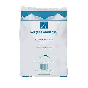 Sel déneigement P. 55 cm x l. 38 cm x H. 10,6 cm 25 Kg