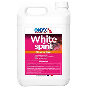 White spirit sans odeur nettoie et détache 5 L