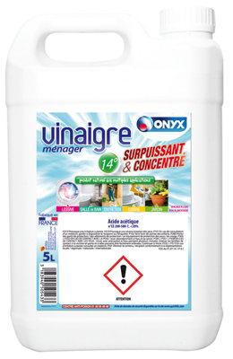 Vinaigre ménager concentration 14° bricolage - vue 2