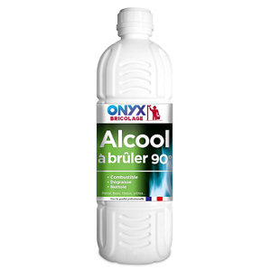 Alcool à brûler 90° nettoie et désinfecte - 1 L