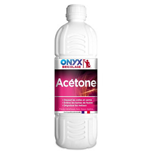Acétone Dissout les colles, vernis, peintures - 1 L