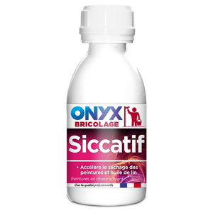 Siccatif pur activer le séchage des peintures flacon de 180 ml