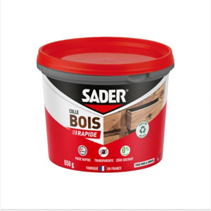 Colle à bois à prise rapide sur tous type de bois - 650 g