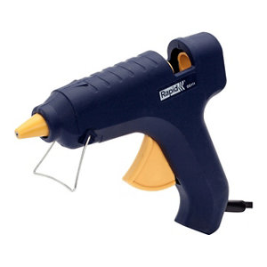 Pistolet à colle 12mm Rapid EG111 + 500g de colle transparente