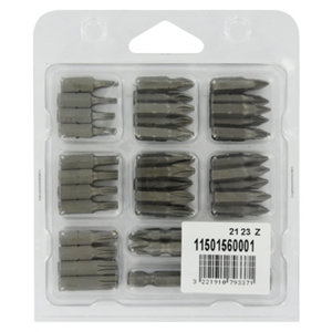 Lot 34 embouts de vissage + 1 porte embout magnétique